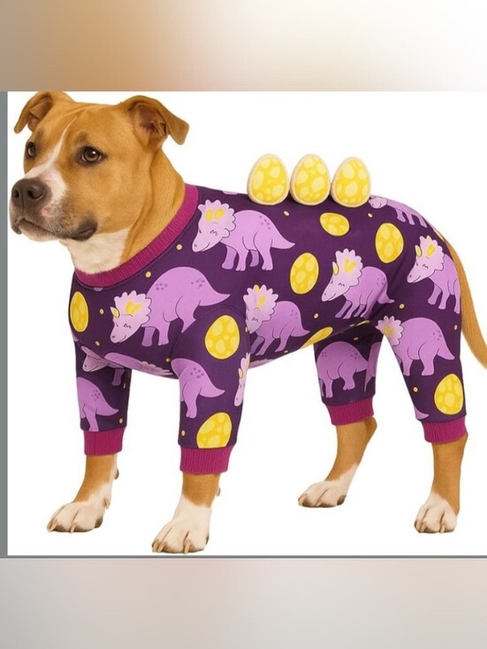 LovinPet Other - LovinPet Large Dog 🐶 Pajamas, Four-Leg Stretch Onesie Bodysuit,Size L